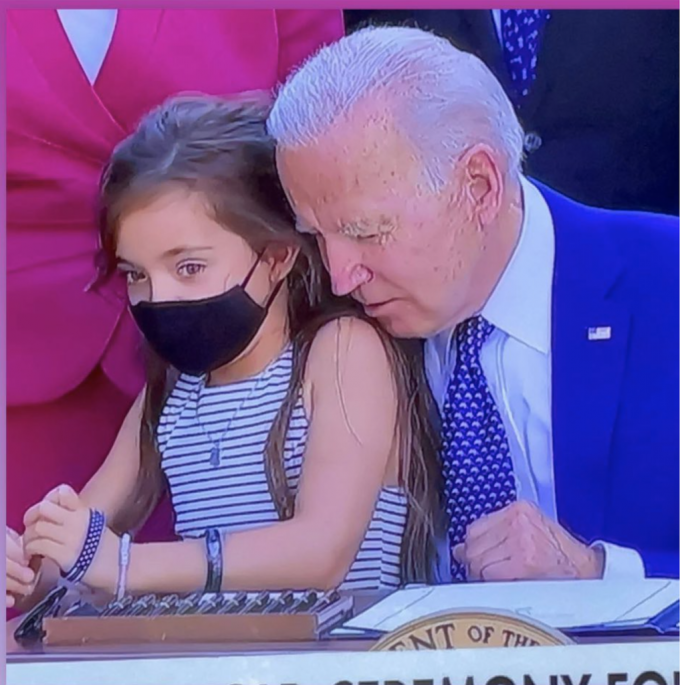 There’s something wrong with Biden.-YA MEAN OTHER THAN BEING A PERVERT WHO FEELS UP LITTLE GIRLS IN ...