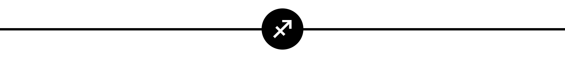 Sagittarius glyph