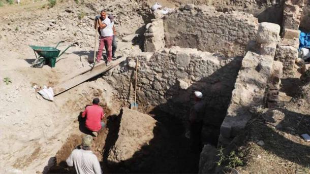 Excavations at the first known Christian church at Antakya, Turkey. Source: Anadolu Agency