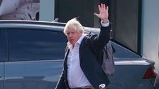 Boris Johnson Jets Back To UK Amid Rumors He'll Run To Reclaim Former Job