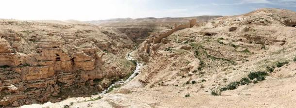 The Judean desert has numerous caves, which provided refuge for Jewish resistance to Roman rule. The Cave of Letters got its name from the recovered cache of documents related to the Bar Kochba Revolt Source: Pavel Bernshtam / Adobe Stock