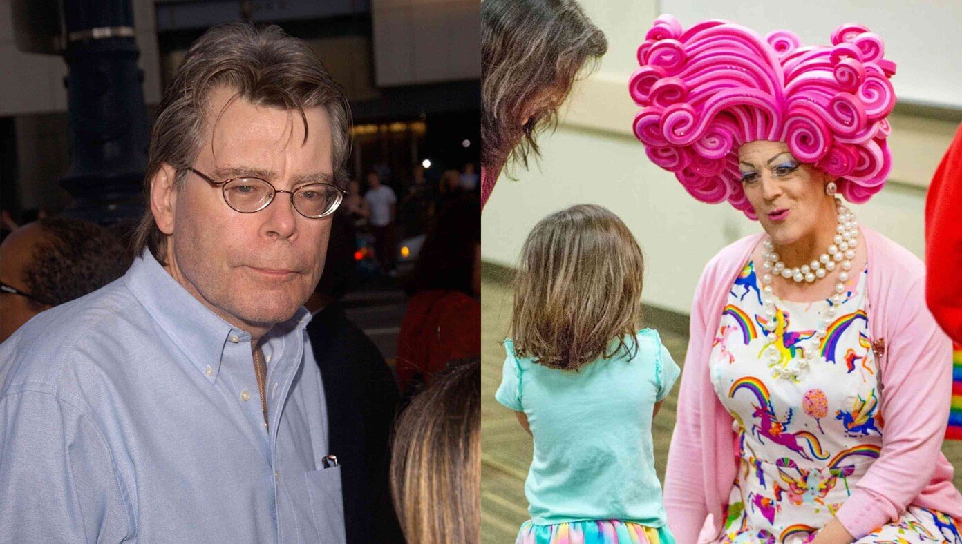 Stephen King Sues Drag Queens For Infringing His Copyright On Terrifying Clowns That Prey On Childre...