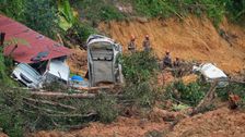 Malaysia Landslide Death Toll Rises To 23, Rescue Workers Search For 10 Missing