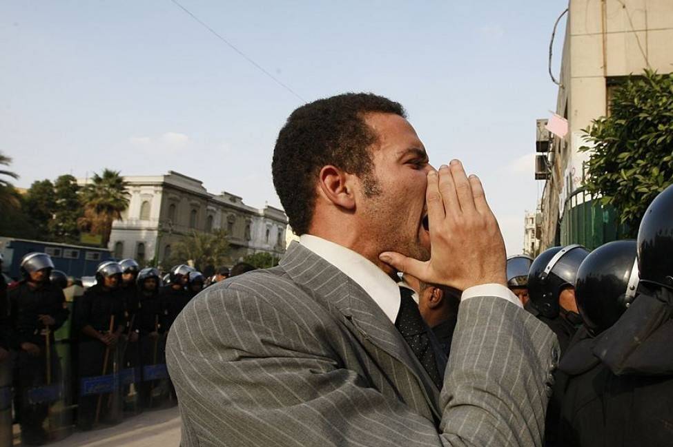 Thousands of lawyers protest in Cairo against new tax procedure