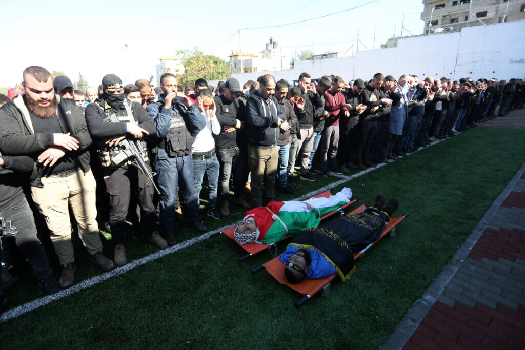 Israeli army kills resistance fighter and man who tried to save him