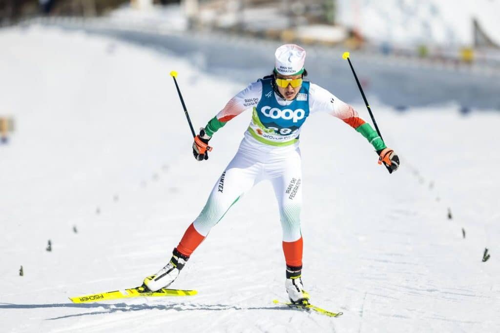 Iranian woman skier Beyrami makes history at World Championships