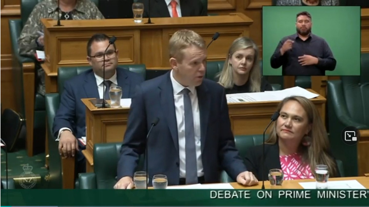 NZ’s new PM Hipkins uses ‘globalist speak’ in his first speech to Parliament