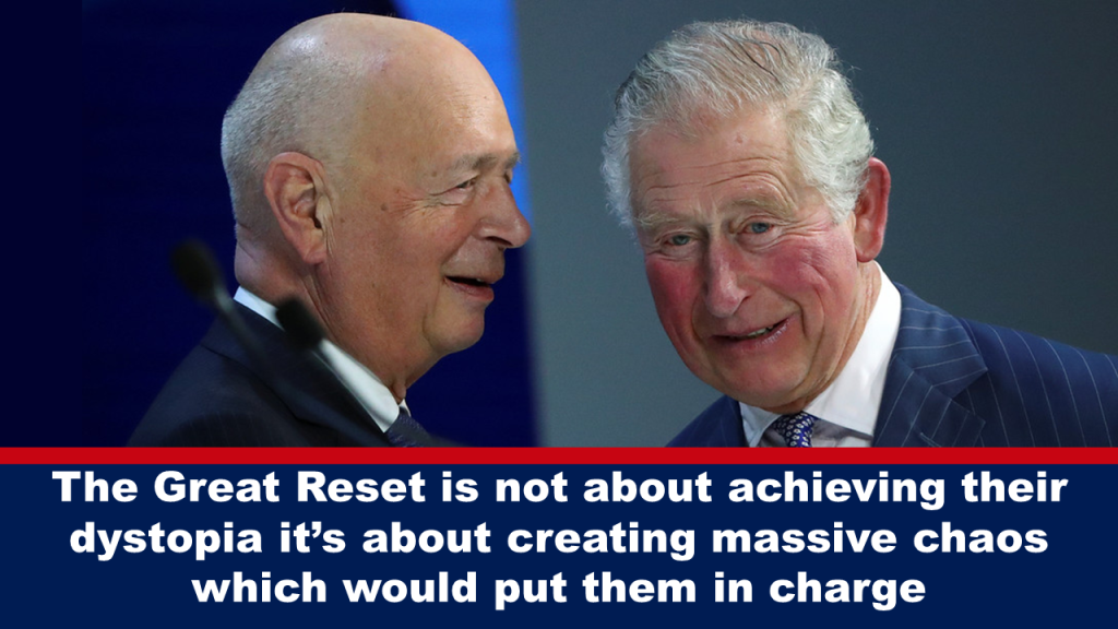 The Great Reset is not about achieving their dystopia it’s about creating massive chaos which would ...