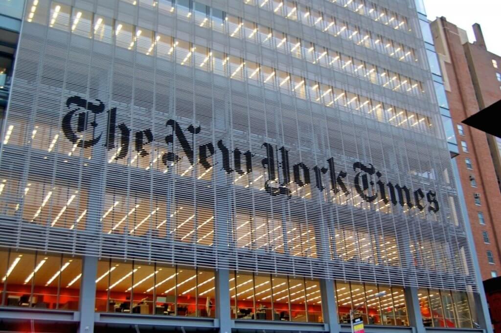 New York Times headquarters