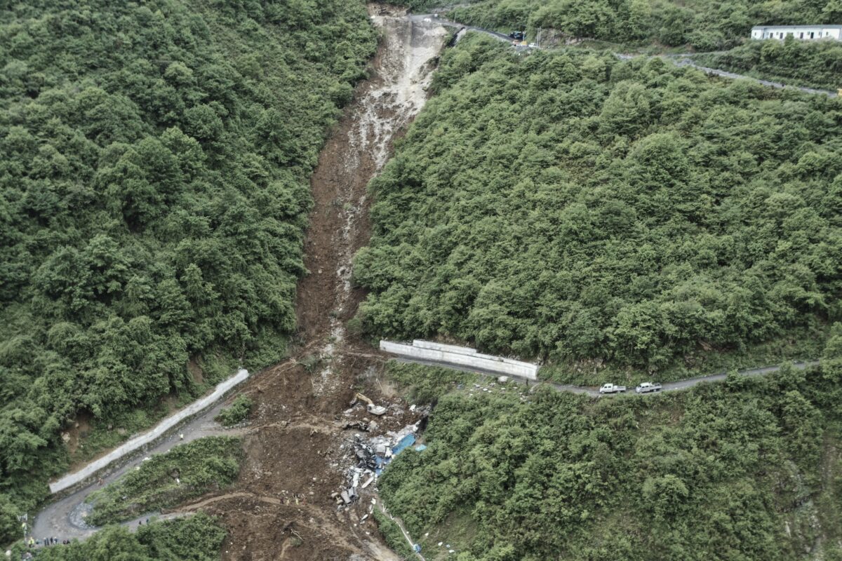 At Least 19 Killed in Southwest China Landslide Covering Mine Worker Dormitory