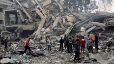 Gaza Awaits Aid From Egypt As Israel Readies Troops For Ground Assault