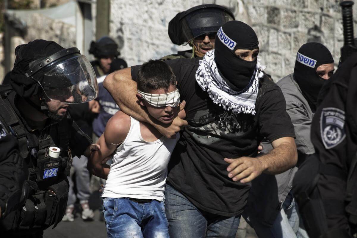 Israel has a long history of taking Palestinian children captive