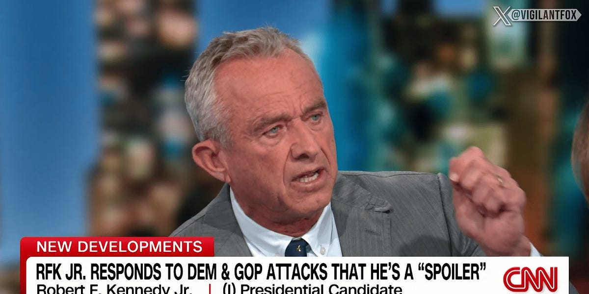 RFK Jr. Schools CNN With Stunning Argument That Biden Is a ‘Worse Threat to Democracy’ Than Trump