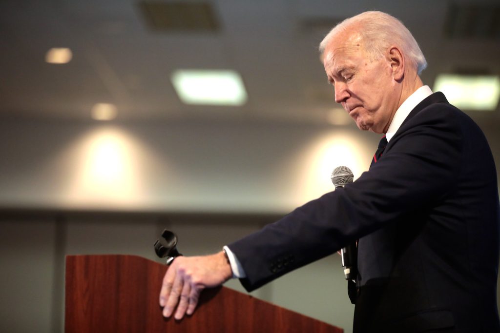 Joe Biden speaking in January 2020. (Photo: Gage Skidmore/Flickr)