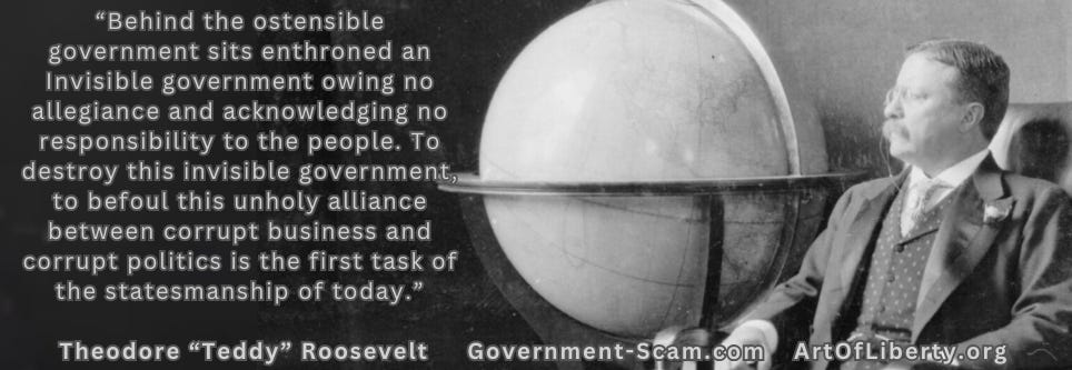 Multiple US Presidents Have Admitted the US Government Is Run By Inter-Generational Organized Crim...