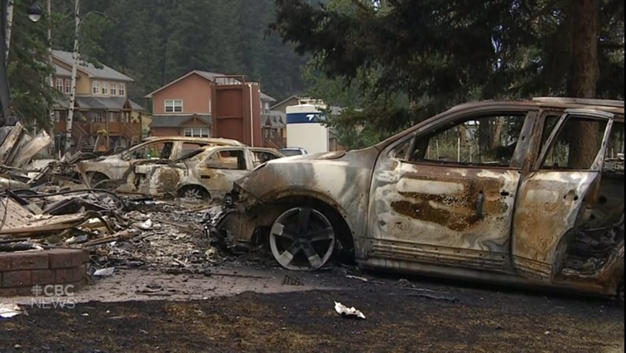 Was Jasper Alberta Canada Devastation Caused by a DEW?